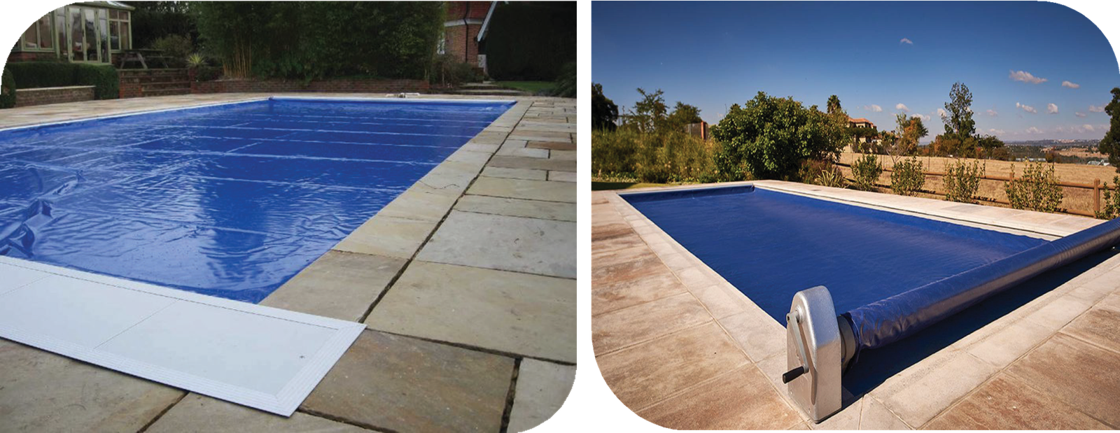 Easy Pool Cover with Roller